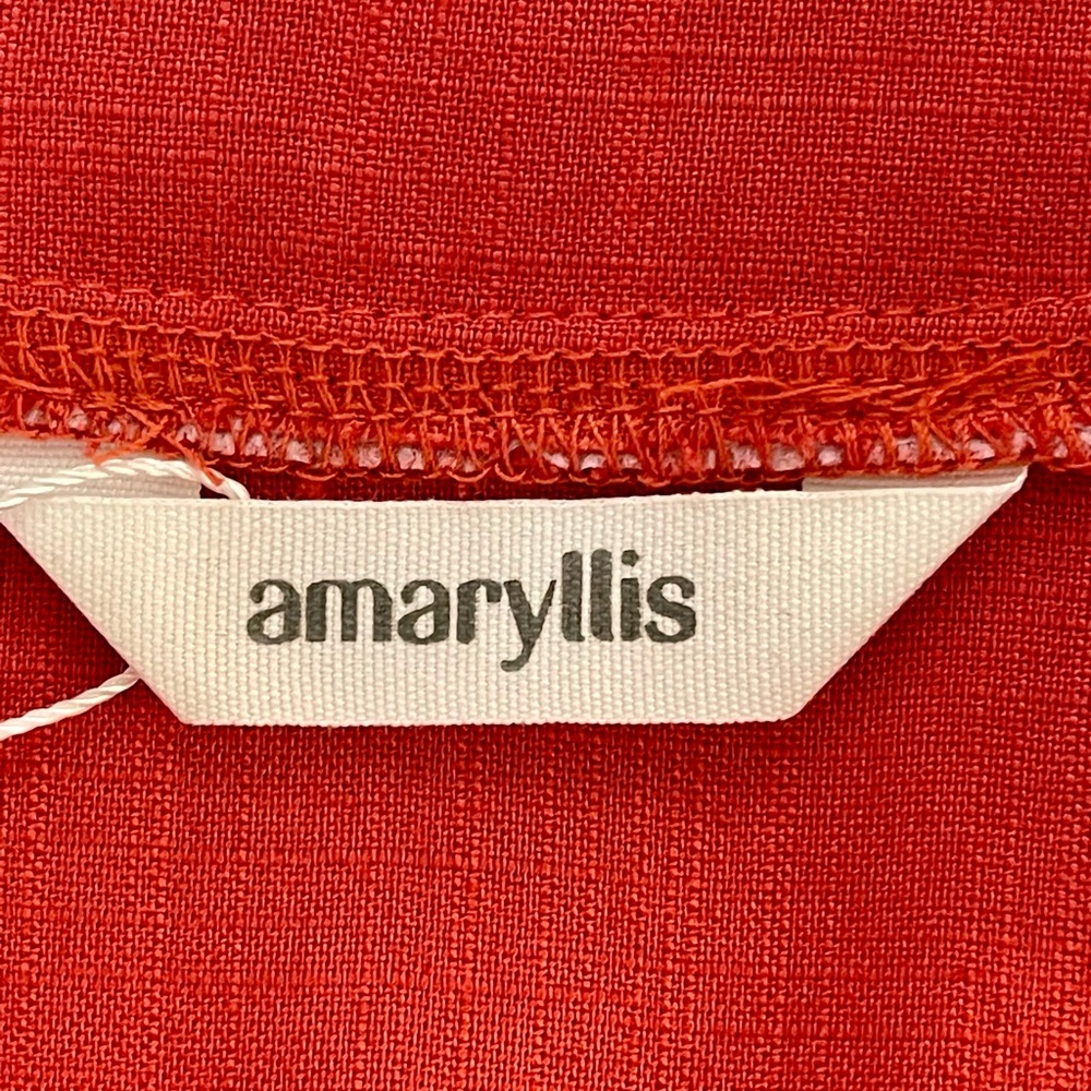 NWOT Amaryllis Puff Long Sleeves Crochet Embellished Top - Picture 10 of 10